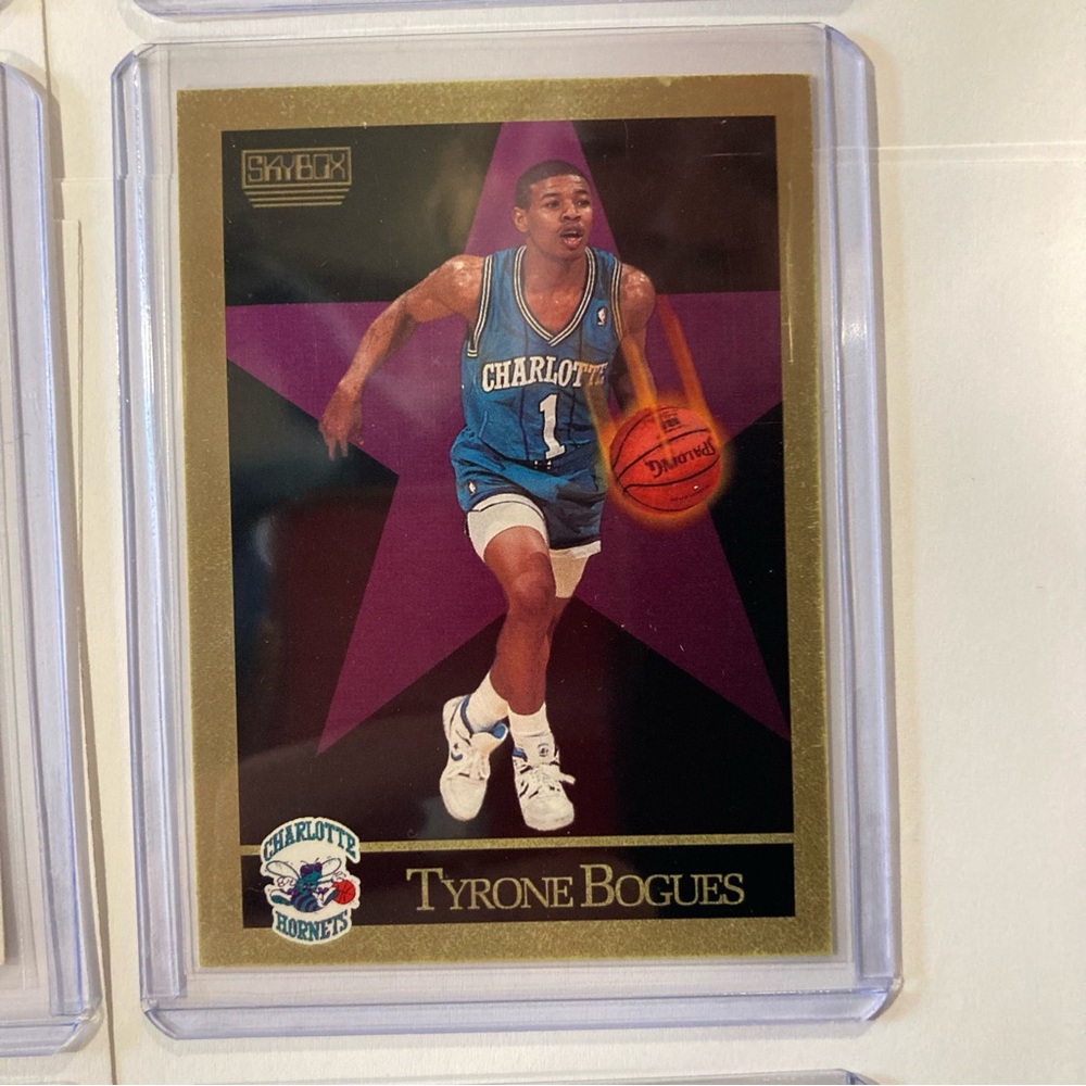 Late 80s - Early 90s Basketball Cards Lot 9 Cards Jordan Bogues Barkley & Others - Picture 8 of 16